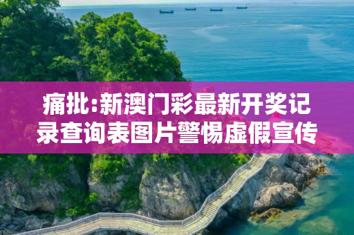 痛批:新澳门彩最新开奖记录查询表图片警惕虚假宣传、全面解答与解释