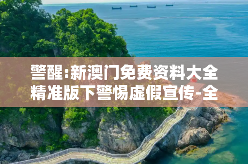 警醒:新澳门免费资料大全精准版下警惕虚假宣传-全面释义