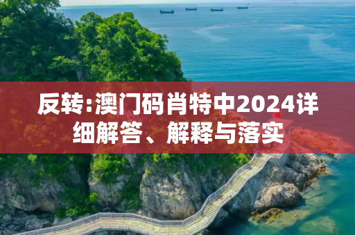 反转:澳门码肖特中2024详细解答、解释与落实