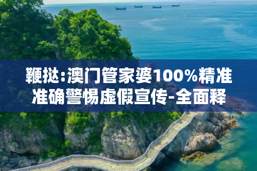 鞭挞:澳门管家婆100%精准准确警惕虚假宣传-全面释义、解释与落实