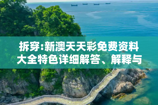 拆穿:新澳天天彩免费资料大全特色详细解答、解释与落实