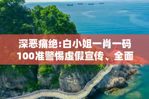 深恶痛绝:白小姐一肖一码100准警惕虚假宣传、全面解答与解释