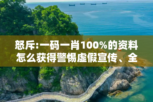 怒斥:一码一肖100%的资料怎么获得警惕虚假宣传、全面解答