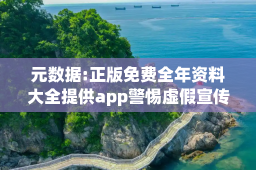 元数据:正版免费全年资料大全提供app警惕虚假宣传-全面释义