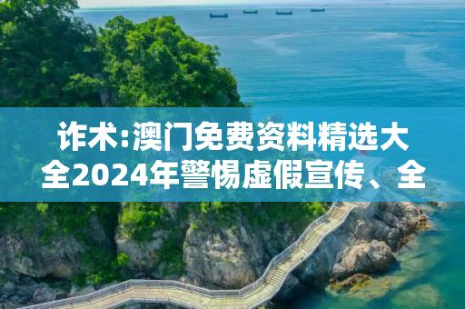 诈术:澳门免费资料精选大全2024年警惕虚假宣传、全面解答与解释