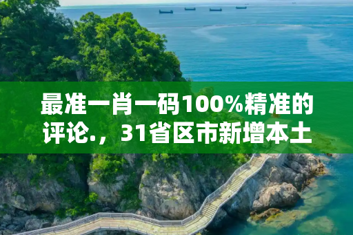 最准一肖一码100%精准的评论.，31省区市新增本土确诊80例
